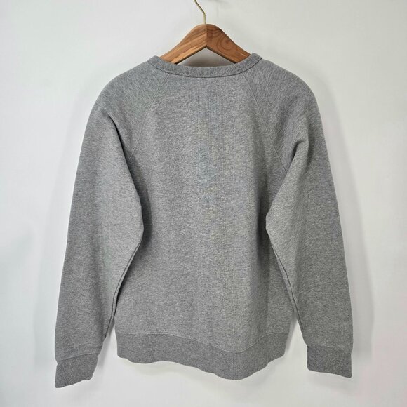 Everlane Gray 100% Human Crewneck Sweatshirt Small Graphic Women's Size Medium - Picture 6 of 10